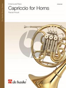 Proust Capriccio for 3 Horns with Piano (Score/Parts)