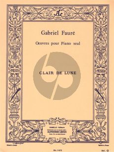 Faure Clair De Lune Op.46 No.2 for Piano Solo