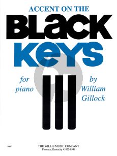 Gillock Accent On Black Keys Piano solo