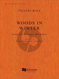 Hall Woods in Winter Baritone Voice and Piano