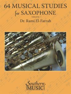 El-Farrah 64 Musical Studies for all Saxophones