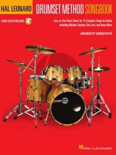Wylie Hal Leonard Drumset Method Songbook (Book with Audio online)