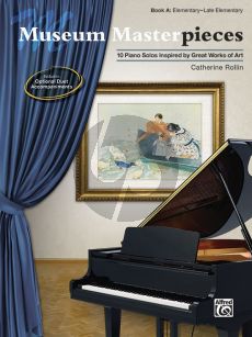 Rollin Museum Masterpieces Book A Piano (10 Piano Solos Inspired by Great Works of Art)