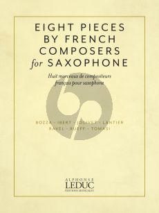 Eight Pieces by French Composers for Alto Saxophone and Piano (edited by Nicole Roman)