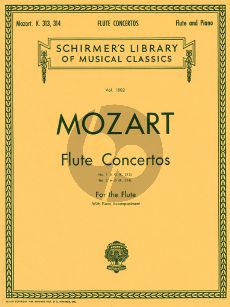 Mozart Flute Concertos KV 313 and KV 314 Flute and Piano