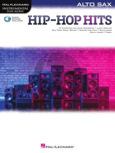 Hip-Hop Hits Instrumental Play-Along for Alto Saxophone (Book with Audio online)