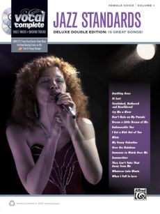 Album Female Voice Jazz Standards Vocice and Piano (Book wit 2 Cd's)
