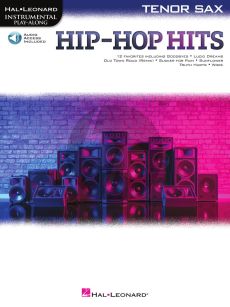 Hip-Hop Hits Instrumental Play-Along for Tenor Saxophone (Book with Audio online)