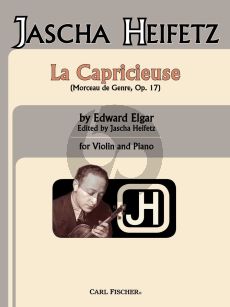 Elgar La Capricieuse Op. 17 Violin and Piano (edited by Jascha Heifetz)