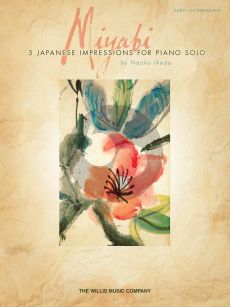 Ikeda Miyabi: 5 Japanese Impressions for Piano Solo