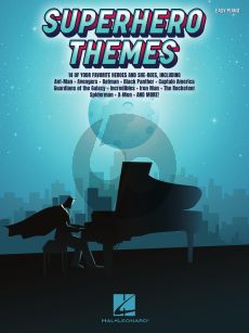 Superhero Themes Easy Piano