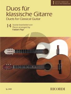 Duos für klassische Gitarre 1 (arr. Fabian Payr)