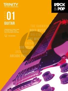 Album Trinity Rock & Pop 2018 Guitar Grade 1 Book with Audio Online