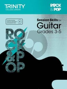 Album Rock & Pop Session Skills for Guitar, Grades 3-5 (Book with Cd)
