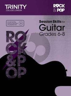 Album Rock & Pop Session Skills for Guitar, Grades 6-8 (Book with Cd)