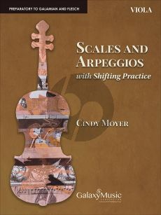 Moyer Scales and Arpeggios with Shifting Practice for Viola