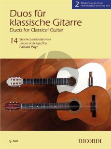 Duos für klassische Gitarre 2 (arr. Fabian Payr)