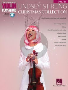 Lindsey Stirling – Christmas Collection for Violin (Violin Play-Along Volume 81) (Book with Audio online)