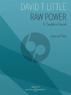 Little Raw Power 4 Saxophones (SATB) (Score/Parts)