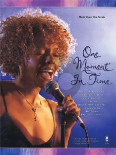 Whiyney Houston One Moment in Time Music Minus One Vocals Book with Cd