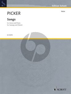 Picker Songs Medium/High Voice and Piano