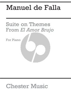 de Falla Suite On Themes From El Amor Brujo for Piano Solo