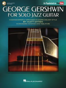 George Gershwin for Solo Jazz Guitar (Book with Audio online) (transcr. Matt Otten)