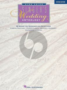 Singer's Wedding Anthology High Voice (revised edition)