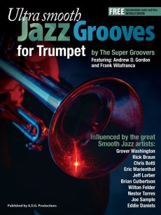 Ultra Smooth Jazz Grooves for Trumpet Book/mp3 files