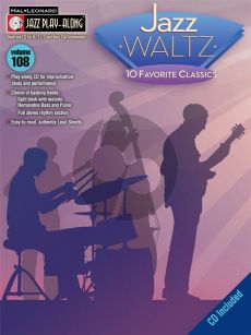 Jazz Waltz for all C-Bb-Eb and Bass clef Instr. (Bk-Cd) (Hal Leonard Jazz Play-Along Series Vol. 108)