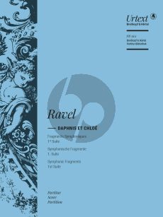 Ravel Daphnis et Chloé Fragments Symphoniques Suite 1 Full Score