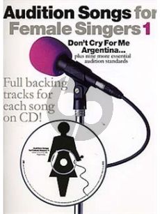 Audition Songs for Female Singers Vol.1 (Bk-Cd)