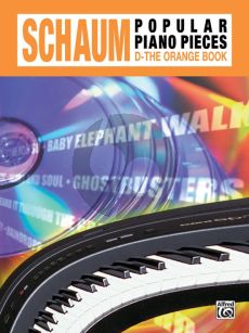 Schaum Popular Piano Pieces Book D The Orange Book