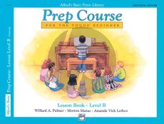 Alfred Prep Course Lesson Book Level B (Bk-Cd)