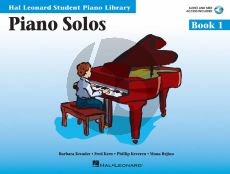 Hal Leonard Piano Solos Book 1 (Book with Audio online)