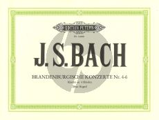 Bach Brandenburgische Konzerte Vol.2 Nos.4 - 6 for Piano 4 Hands (Bearbeitet von Max Reger)