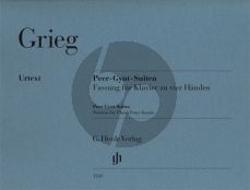 Grieg Peer Gynt Suiten Piano 4 Hds  (Henle)