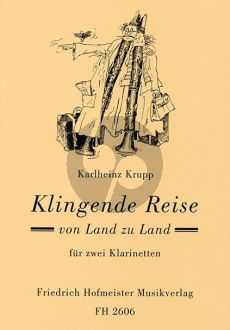 Krupp Klingende Reise von Land zu Land 2 Klarinetten