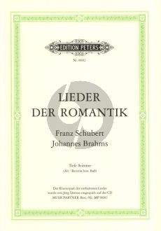 Lieder der Romantik Alt / Bariton bsw.Bass (Buch mit CD)