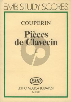 Couperin Pièces de Clavecin Vol.4 Study Score (Jozsef Gat)