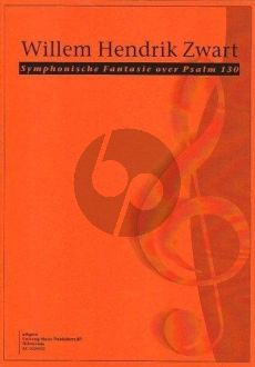 Zwart Symphonische Fantasie over Psalm 130 Orgel