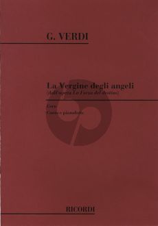 Verdi La Vergine Degli Angeli BBSsoli-TTBB-Piano (Forza del Destino)