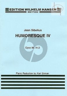 Humoresque No.4 Op.89 No.2 Violoin-Piano