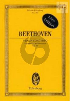 Concerto Op.61 D-Major (Violin-Orchestra) (Study Score)