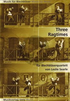 Searle 3 Ragtimes 2 Trompeten-Horn-Bassposaune (Part./Stimmen)