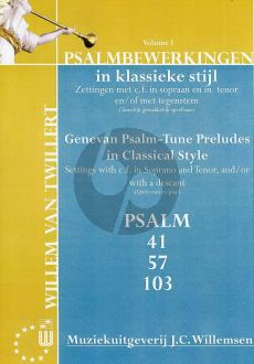 Psalmbewerkingen in Klassieke Stijl Vol. 1