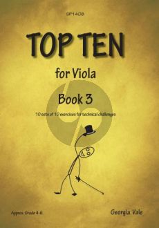Vale Top Ten Book 3 (Viola Studies)