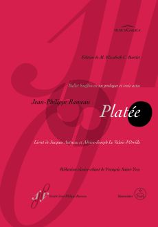 Rameau Platee RCT 53 Solists-Choir-Ballet and Orchestra Vocal Score (edited by M. Elizabeth C. Bartlet)