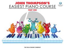 Thompson Easiest Piano Course vol.1 Book with Audio Online