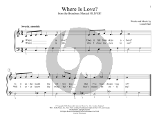 Where Is Love? (from Oliver!) (arr. Christopher Hussey)